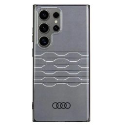 Audi geometrinio rašto dėklas Samsung S24 Ultra, juodas