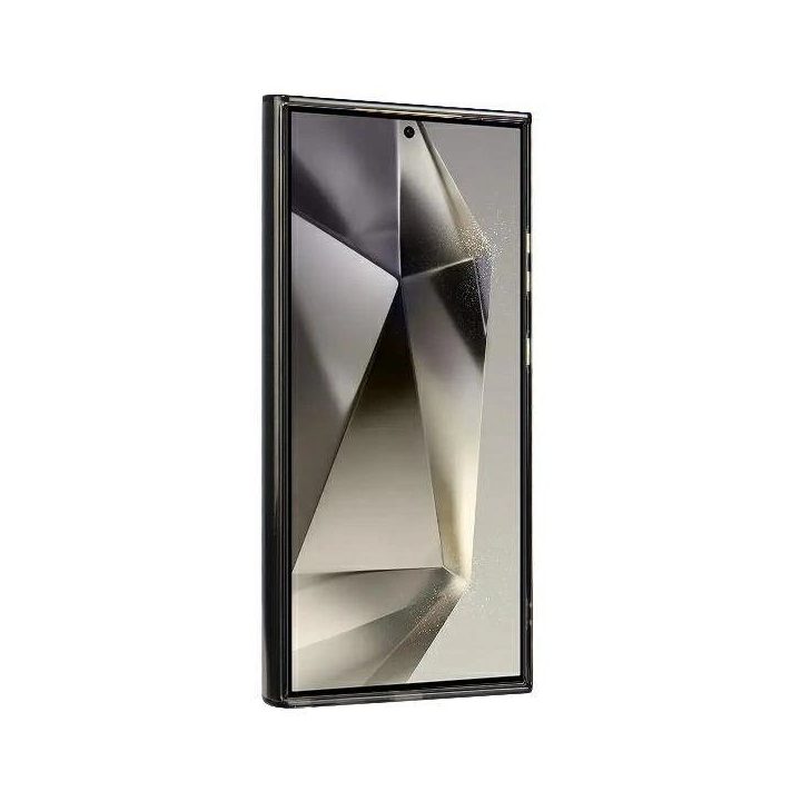 Audi geometrinio rašto dėklas Samsung S24 Ultra, juodas