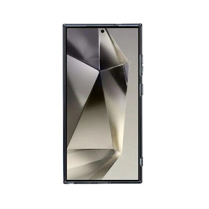 Audi geometrinio rašto dėklas Samsung S24 Ultra, pilkas