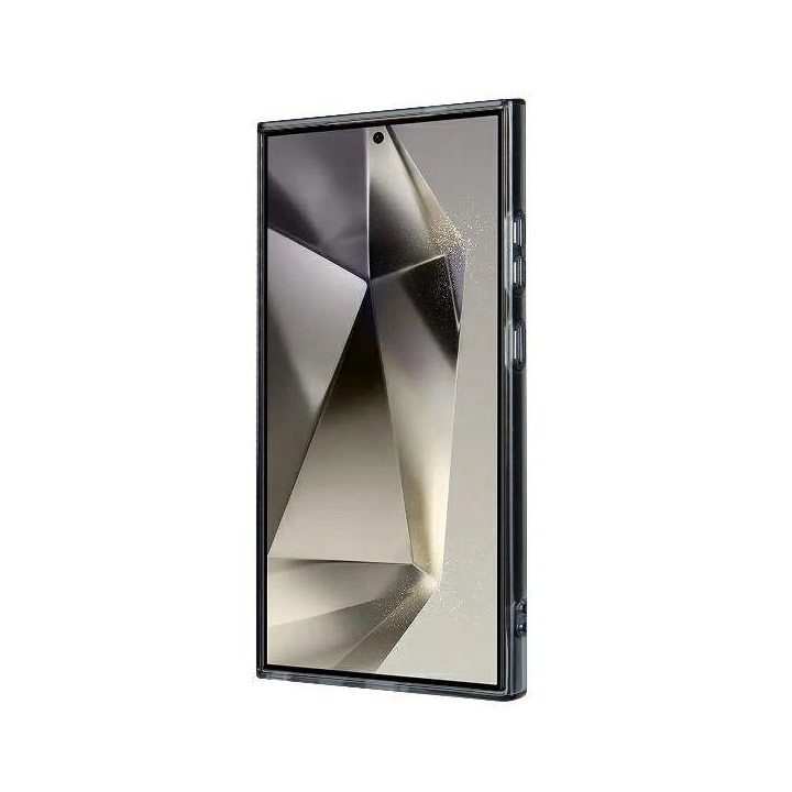 Audi geometrinio rašto dėklas Samsung S24 Ultra, pilkas