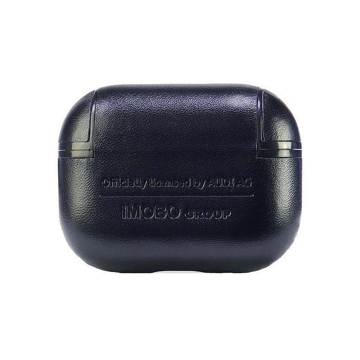 Audi odinis AirPods Pro 2 dėklas su logotipu, juodas