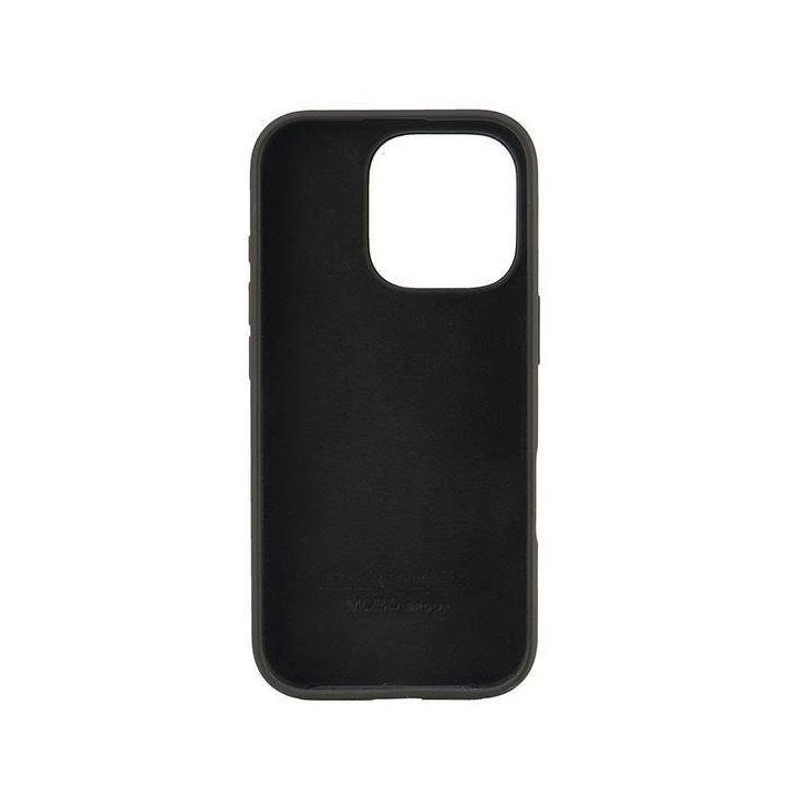 Audi silikoninis dėklas iPhone 16 Pro 6.3 juodas – apsauginis dėklas