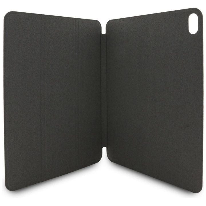 Guess magnetinis dėklas iPad Air 11 (2024), rudas, su logotipu