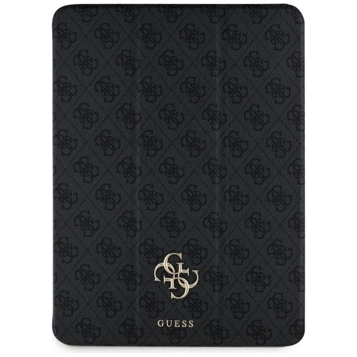 Guess magnetinis dėklas iPad Pro 13 (2024) juodas su logotipu