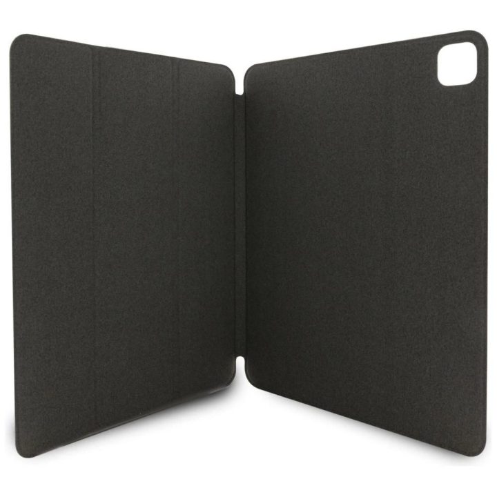 Guess magnetinis dėklas iPad Pro 13 (2024) juodas su logotipu