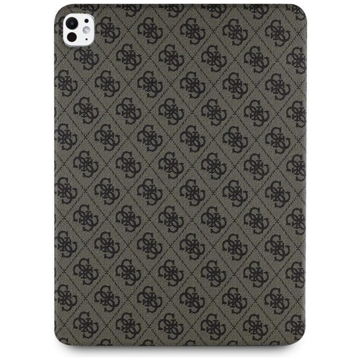 Guess rudos spalvos magnetinis dėklas iPad Pro 13 2024 su logotipu