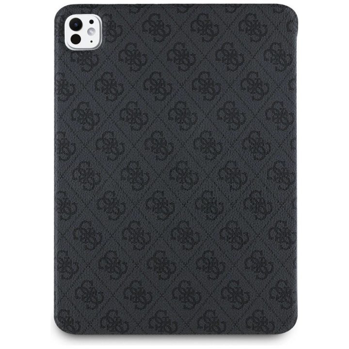 Guess magnetinis dėklas iPad Pro 11 (2024), juodas, su logotipu