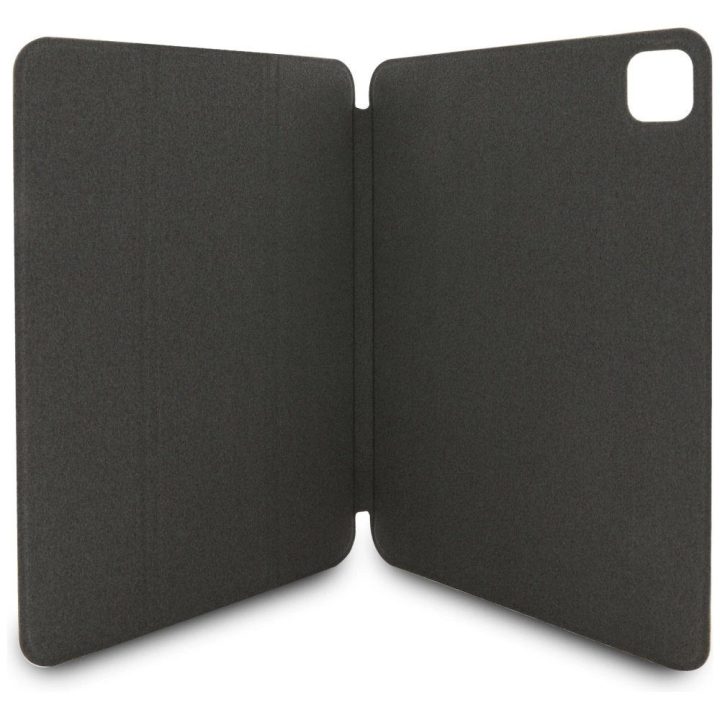 Guess magnetinis dėklas iPad Pro 11 (2024), juodas, su logotipu