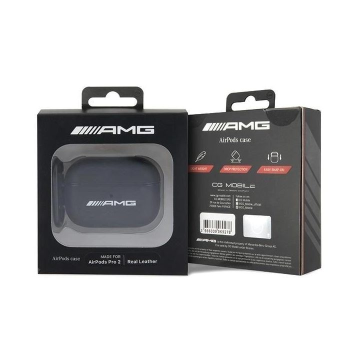 AMG odinis juodas dėklas AirPods Pro 2 (2022/2023)