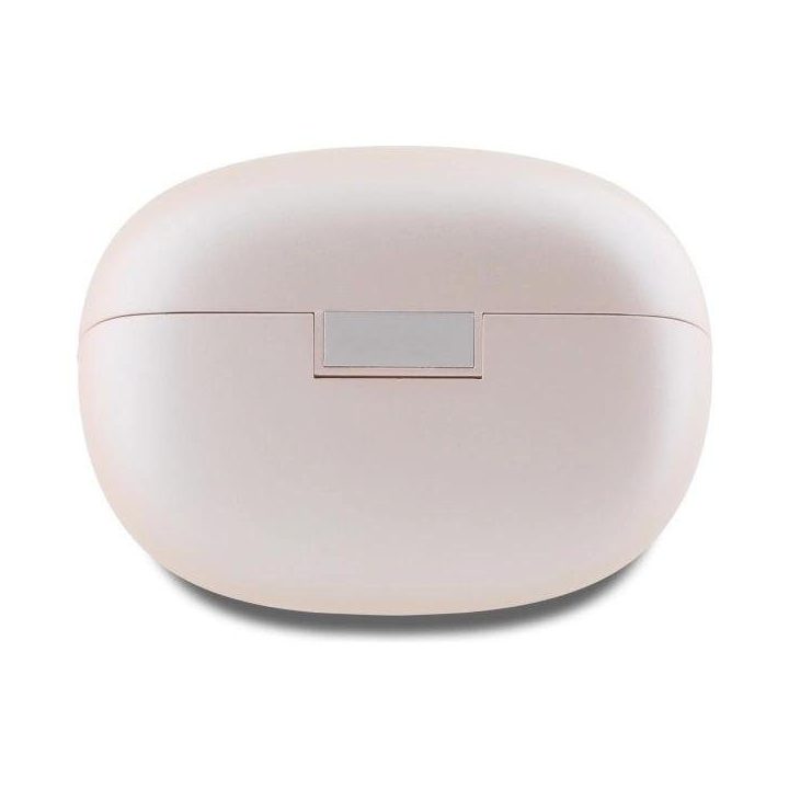 Belaidės Bluetooth ausinės Guess TWS su įkrovimo stotele, rožinės