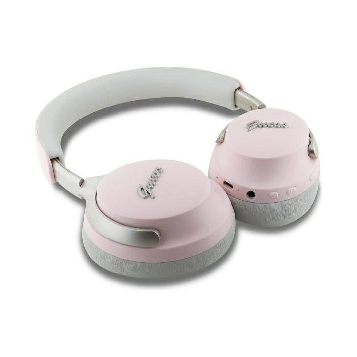 Belaidės Bluetooth ausinės su ANC/ENC triukšmo slopinimu, rožinės