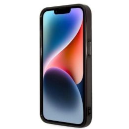Karl Lagerfeld juodas dėklas iPhone 14 Pro – Ikonik Karl & Choupette