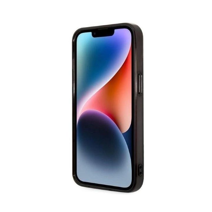 Karl Lagerfeld juodas dėklas iPhone 14 Pro – Ikonik Karl & Choupette