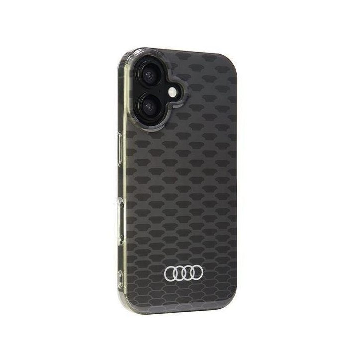 Audi MagSafe dėklas iPhone 16 (6.1 ) – juodas, kietas