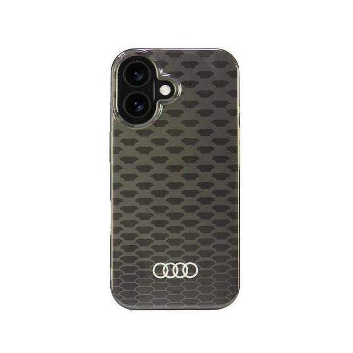 Audi MagSafe dėklas iPhone 16 (6.1 ) – juodas, kietas