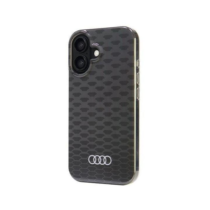 Audi MagSafe dėklas iPhone 16 (6.1 ) – juodas, kietas