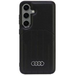 Audi sintetinės odos MagSafe dėklas iPhone 15 juodas