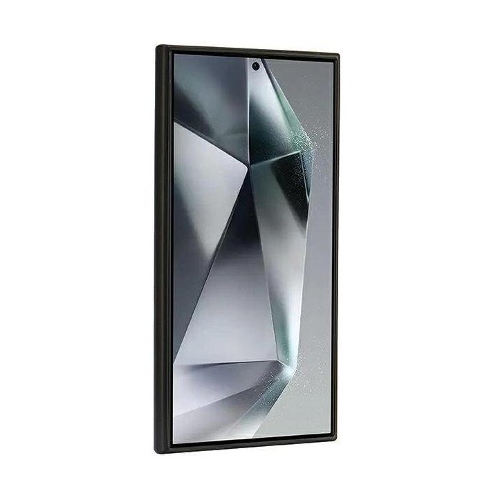 Audi dirbtinės odos MagSafe dėklas Samsung S24 Ultra, juodas