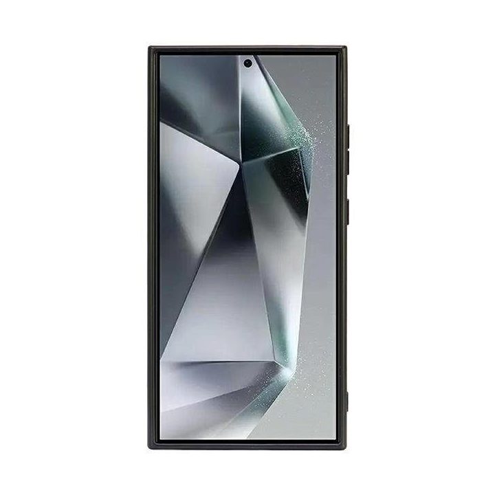 Audi dirbtinės odos MagSafe dėklas Samsung S24 Ultra, juodas