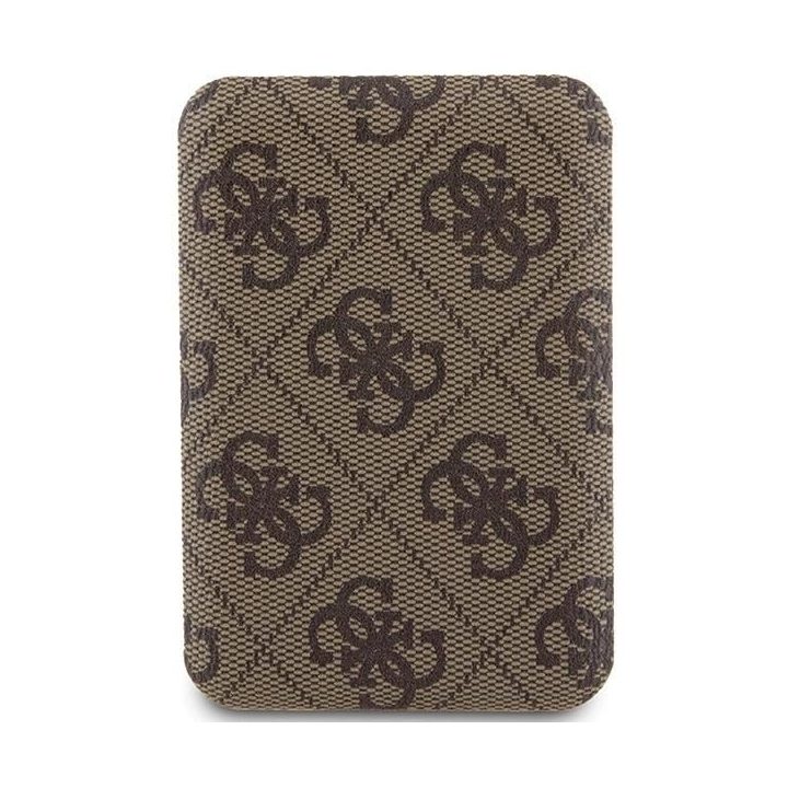 Guess belaidė išorinė baterija 5000mAh, 15W, ruda, MagSafe