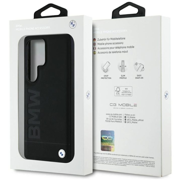 BMW odinis dėklas Samsung Galaxy S25 Ultra – juodas