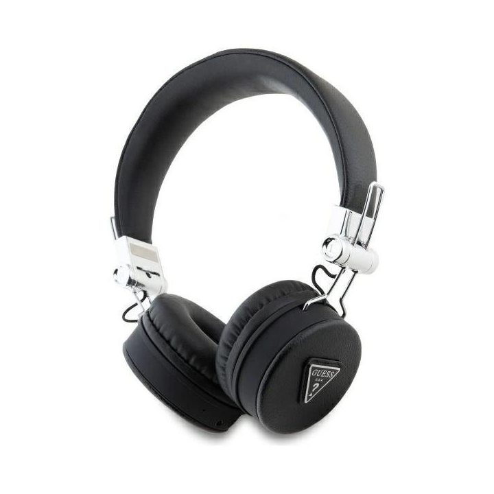 Guess Bluetooth ausinės su ENC, juodos, klasikinio dizaino