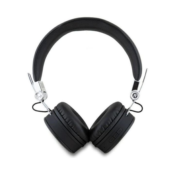 Guess Bluetooth ausinės su ENC, juodos, klasikinio dizaino