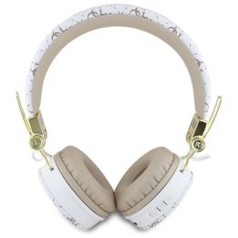 Guess Bluetooth ausinės su ENC, ant ausų, baltos, stilingos