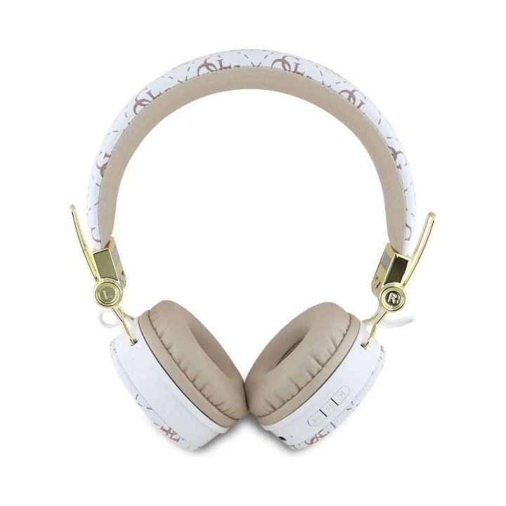 Guess Bluetooth ausinės su ENC, ant ausų, baltos, stilingos