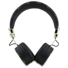 Guess Bluetooth ausinės su ENC, juodos, on-ear, 4G, apvalios formos