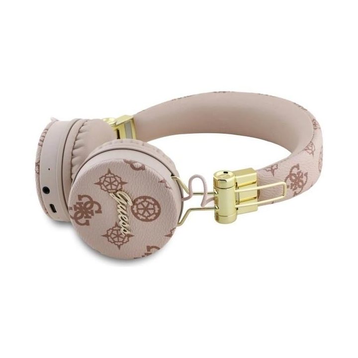 Guess Bluetooth belaidės ausinės su ENC, rudos, apvalios formos