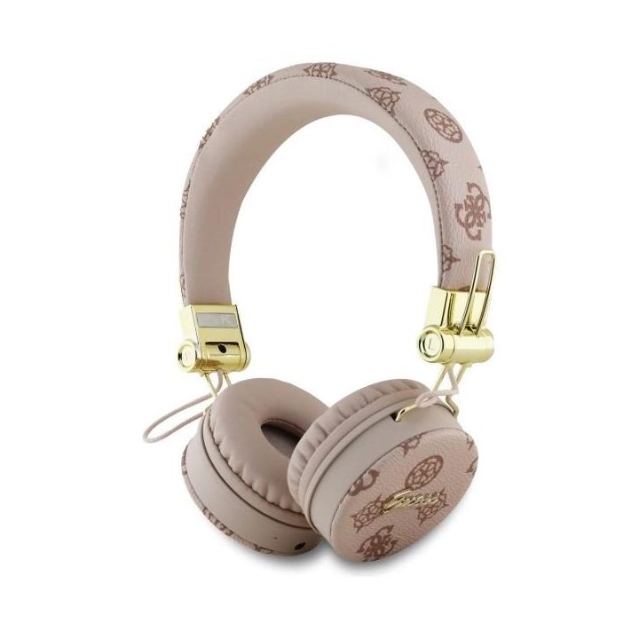 Guess Bluetooth belaidės ausinės su ENC, rudos, apvalios formos
