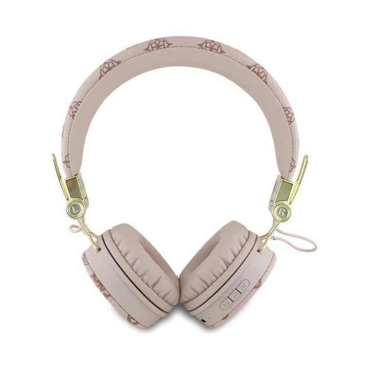 Guess Bluetooth belaidės ausinės su ENC, rudos, apvalios formos