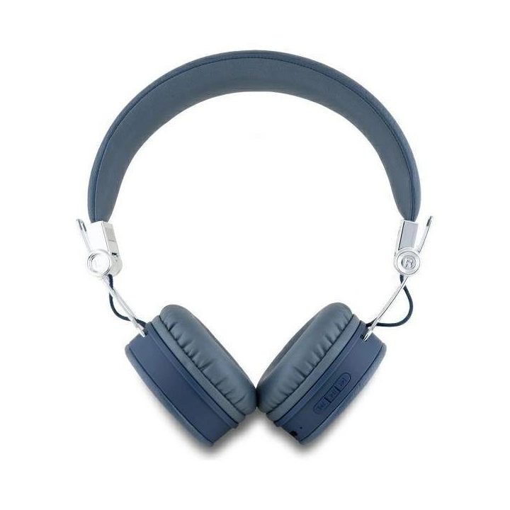 Guess Bluetooth ausinės su ENC, mėlynos, klasikinio dizaino