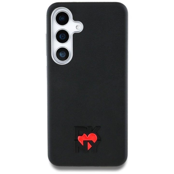 DKNY odinis Heart of NY“ dėklas Samsung Galaxy S25 – juodas