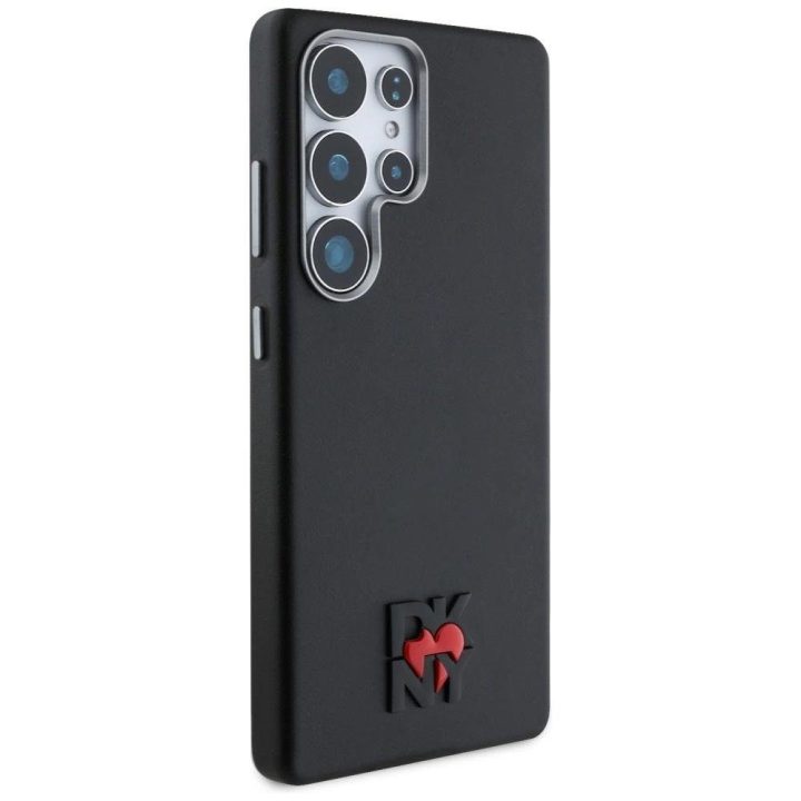 DKNY odinis dėklas Heart of NY“ Samsung Galaxy S25 Ultra – juodas