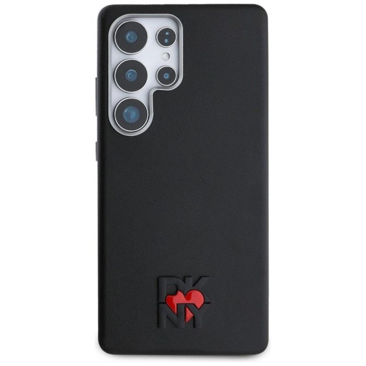 DKNY odinis dėklas Heart of NY“ Samsung Galaxy S25 Ultra – juodas