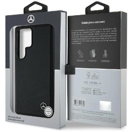 Mercedes odinis MagSafe dėklas Samsung Galaxy S25 Ultra – juodas