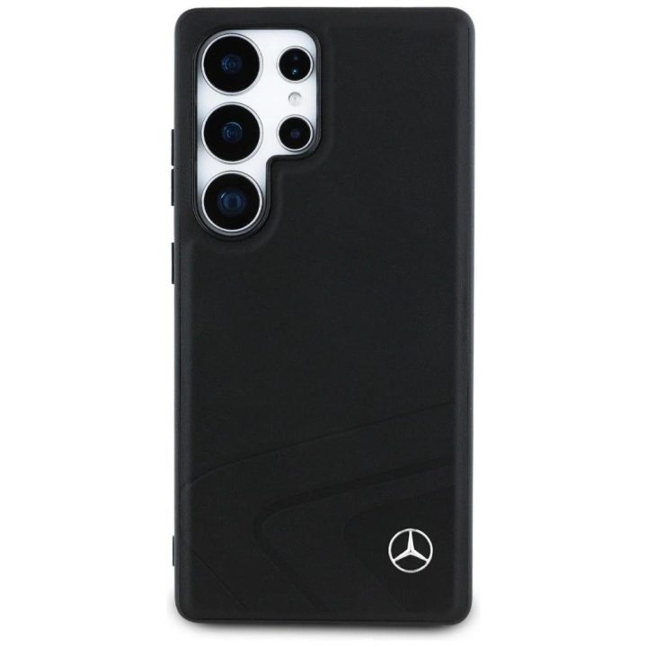 Mercedes odinis MagSafe dėklas Samsung Galaxy S25 Ultra – juodas