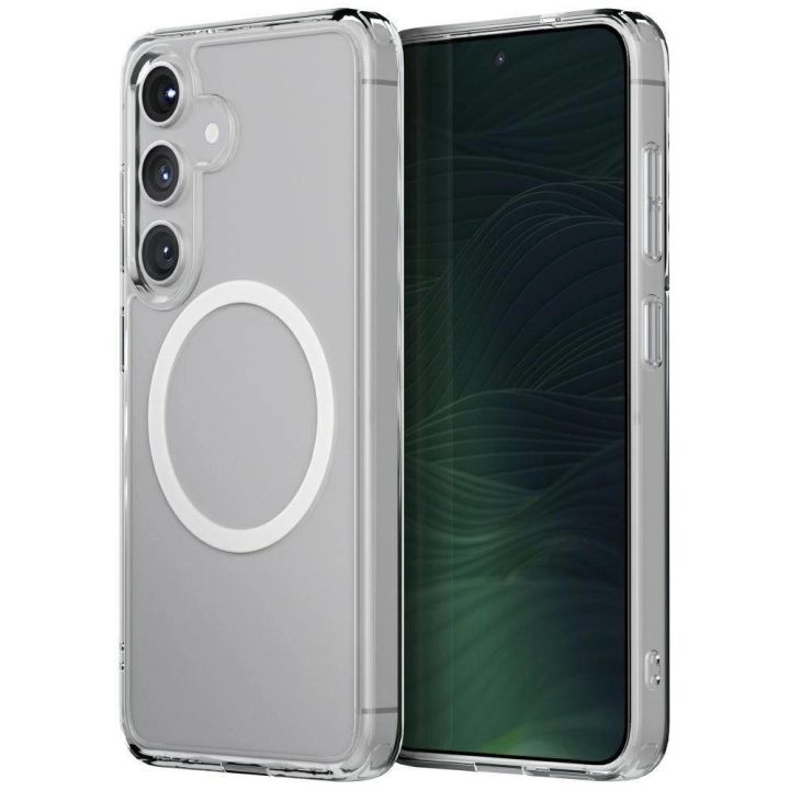 Permatomas Uniq LifePro Xtreme“ dėklas Samsung Galaxy S25“ MagSafe