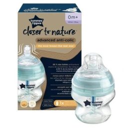 Tommee Tippee plastikinis buteliukas nuo dieglių, 150 ml