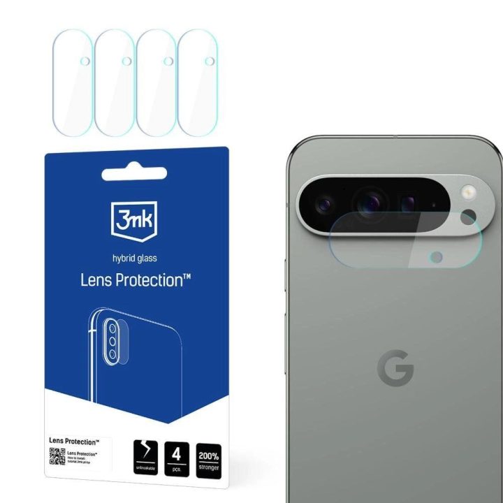 Grūdintas stiklas kamerai Google Pixel 9 objektyvo apsauga