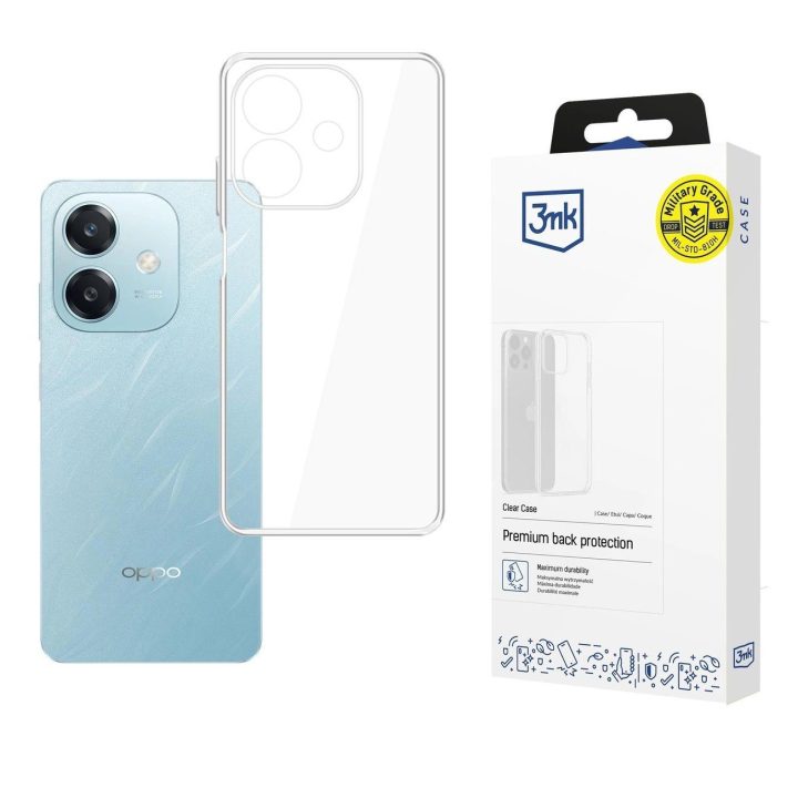 Skaidrus Clear dėklas Oppo A60 5G telefonui