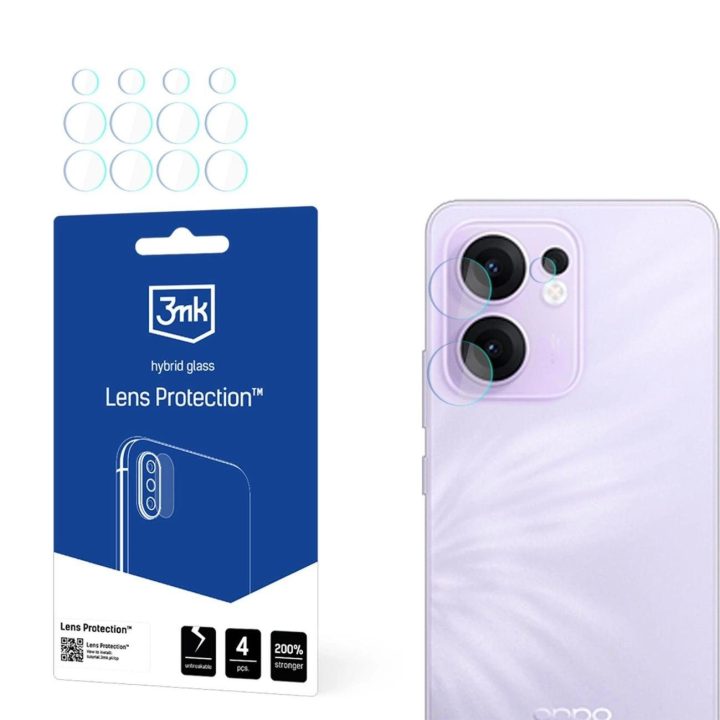 Hibridinis stiklas kameros lęšiui apsauga Oppo Reno 13F 4G