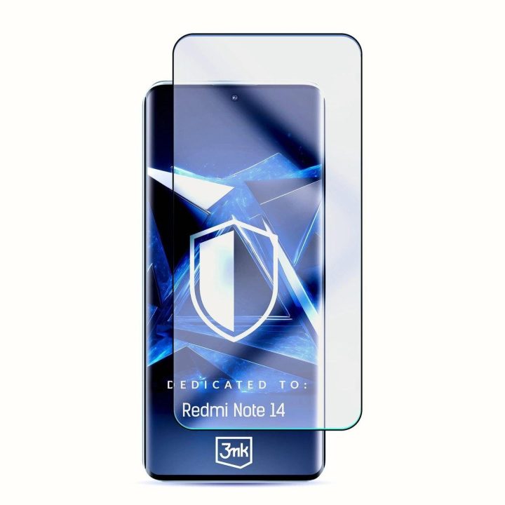 Grūdintas stiklas HardGlass Max Lite juodas Xiaomi Redmi Note 14 5G