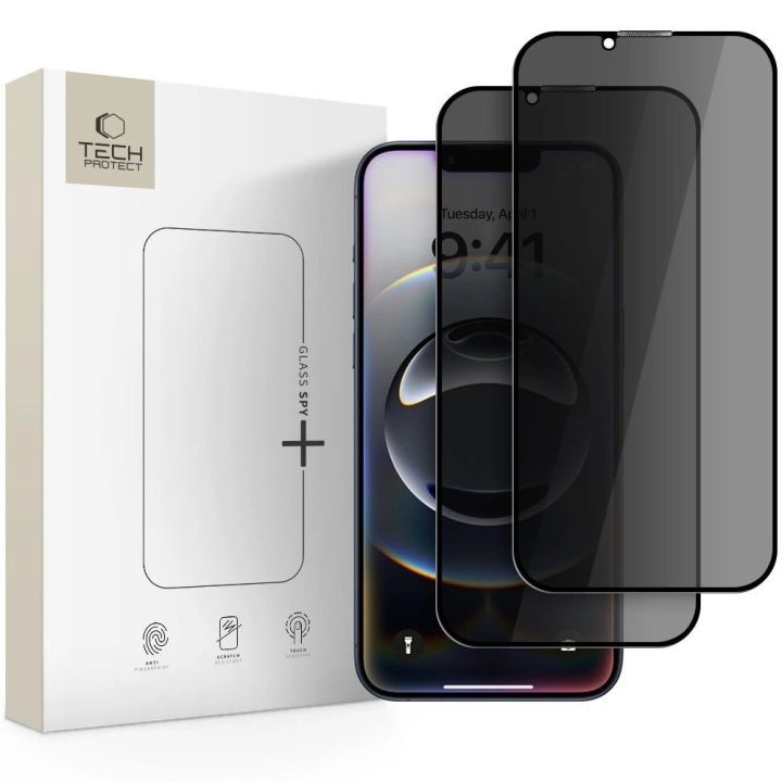 Privatumo ir ekrano apsauga iPhone 16e / 14 / 13 Pro / 13