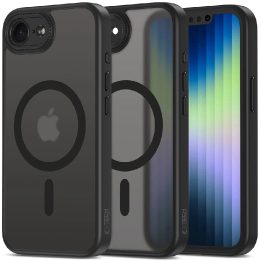Dėklas iPhone 16e – matinės juodos spalvos