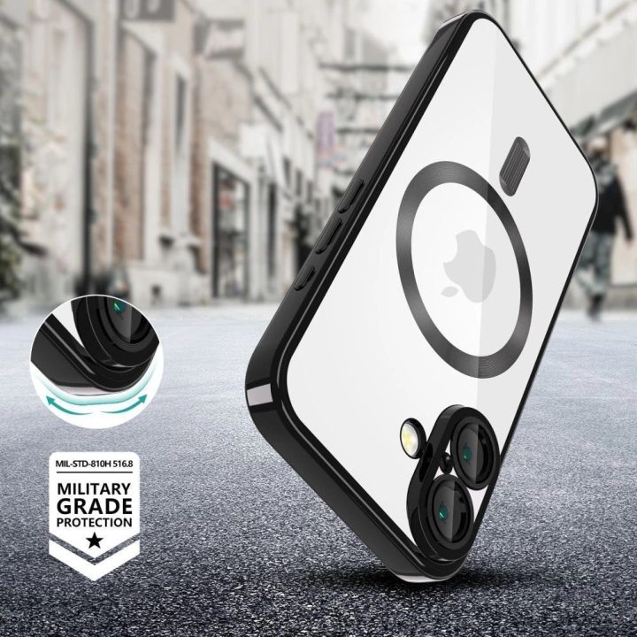 MagSafe dėklas iPhone 16e – skaidrus