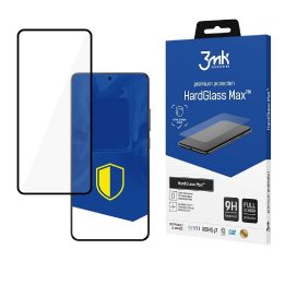 Grūdintas stiklas HardGlass Max juodas Xiaomi Poco X7 Pro