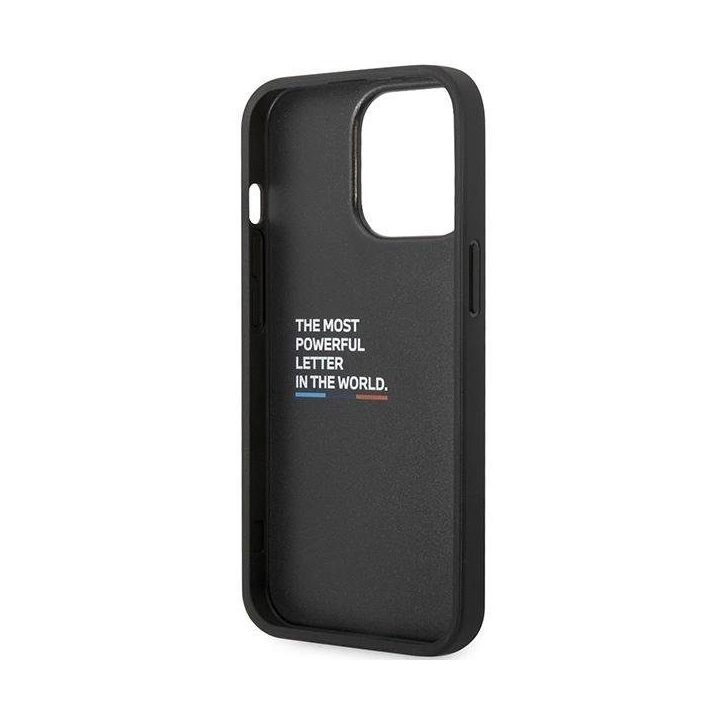 BMW dviejų raštų dėklas iPhone 14 Pro (6.1 ) – juodas